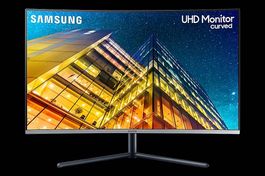 2× Samsung UR59C 32-Zoll Curved 4K-Monitore