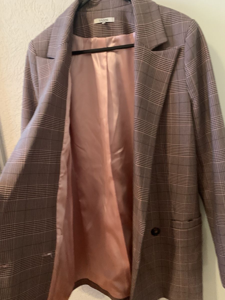 Ganni Jacken: GANNI Check Blazer - Size 34 - Great Look! – Neu (gemäss Beschreibung) aus Lausanne von milasha 4