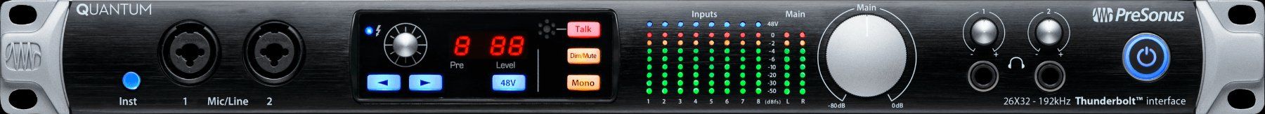 PreSonus Equipement studio: Presonus Quantum Audiointerface – D'occasion à Inkwil par RaphaelJacober
