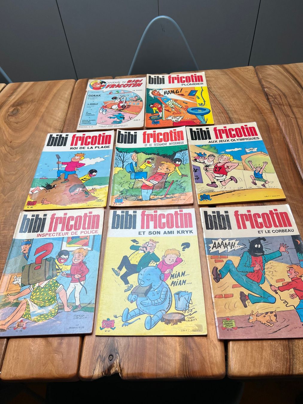 Fumetti: Bibi Fricotin - Lot de 8 – Usato da Athenaz (Avusy) venduto da Drine1971