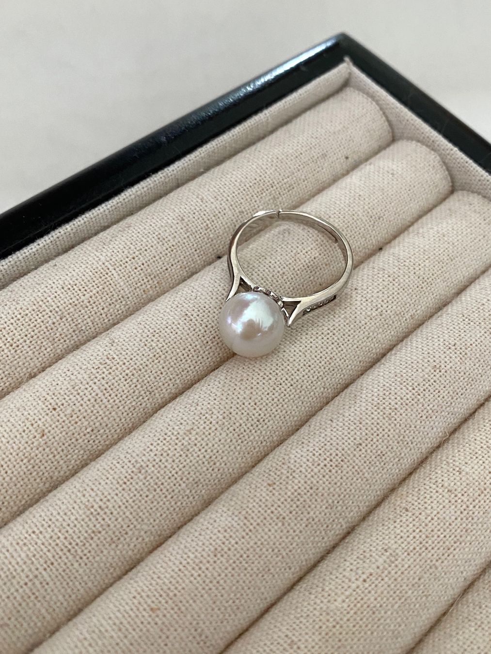 Ringe: 10mm Süsswasserperlen Ring – Neu und originalverpackt aus Sarnen von yingsperlen 1