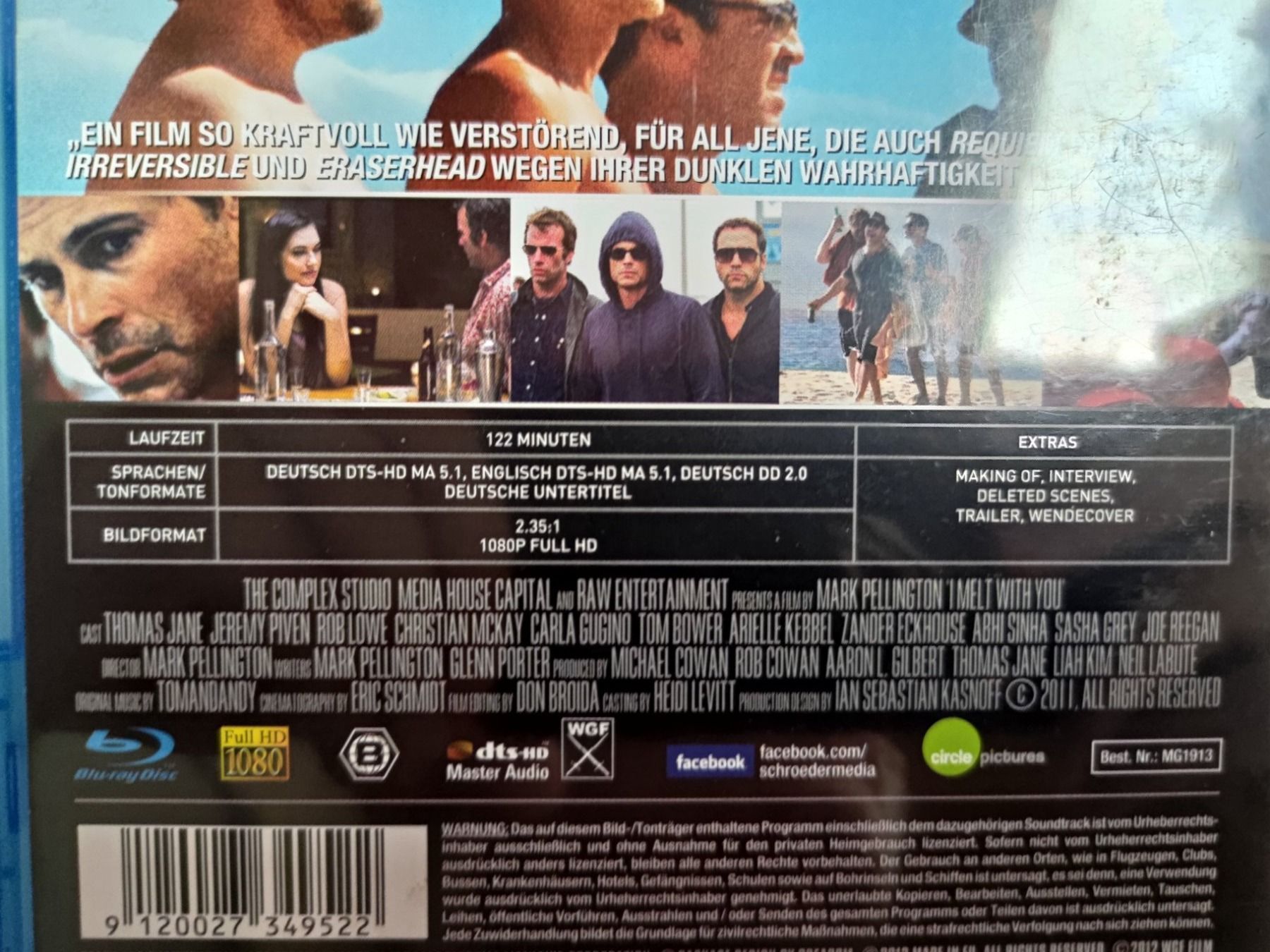 Tutti i DVDs: I melt with you – Usato da Liestal venduto da Kratzilla 3