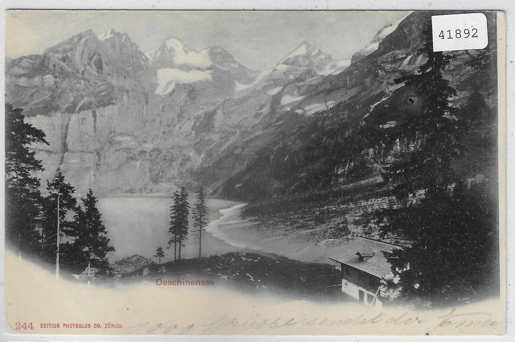 Cartes postales: Oeschinensee 1902 – D'occasion à Ettingen par Kartenplanet