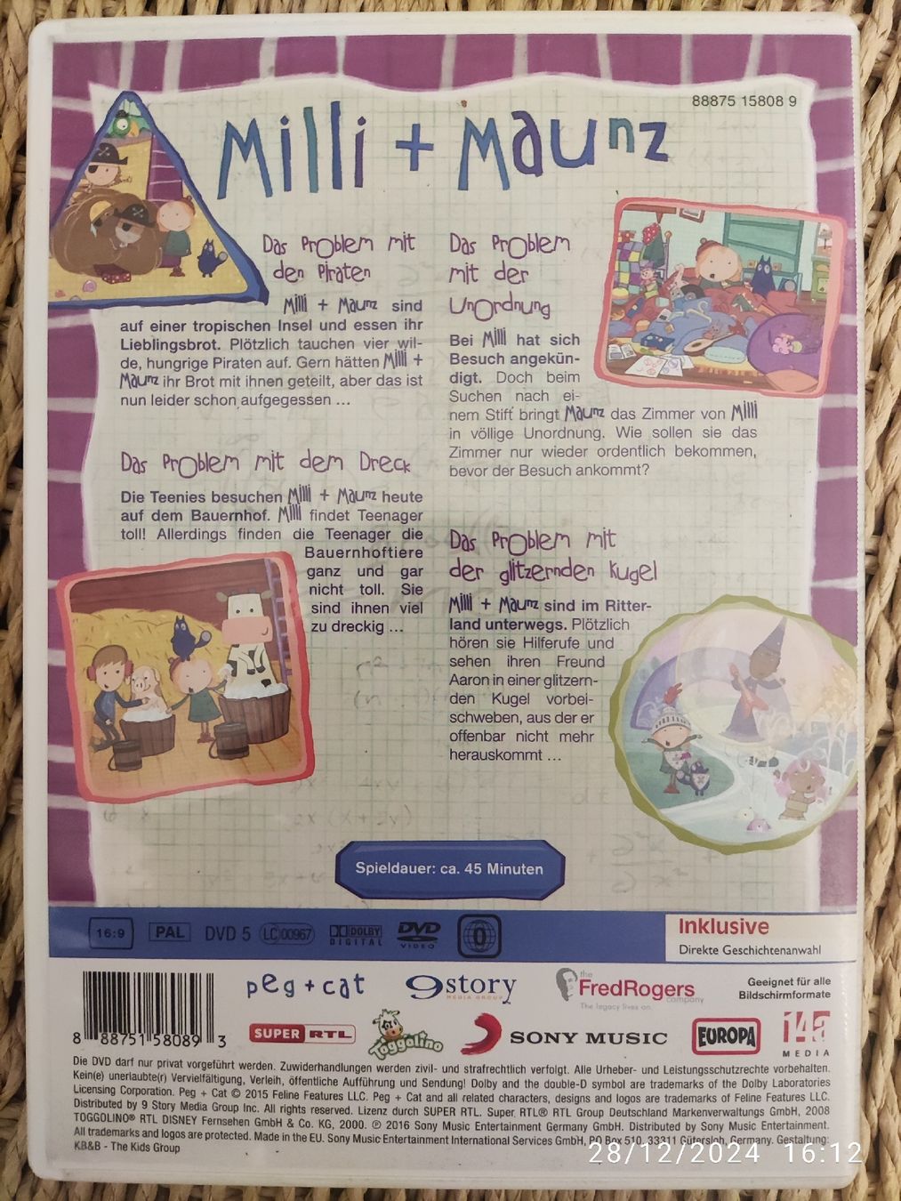Tutti i DVDs: Milli + Maunz 03. Das Problem mit den Piraten – Usato da Basel venduto da Alacant 1