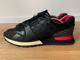 Louis Vuitton Sneaker Gr. 49, schwarz Leder, Schuh
