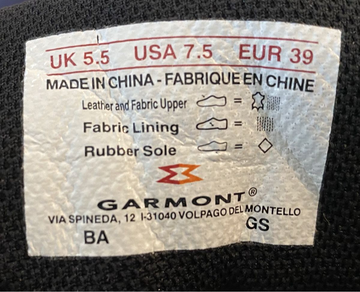 Garmont Damenschuhe: Garmont Wanderschuhe Bergschuhe Gr 39 – Gebraucht aus Birrwil von Bendegriz 6