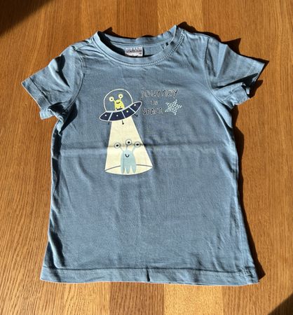 Alive Kinder T-Shirt Gr. 110/116 Motiv Weltraum