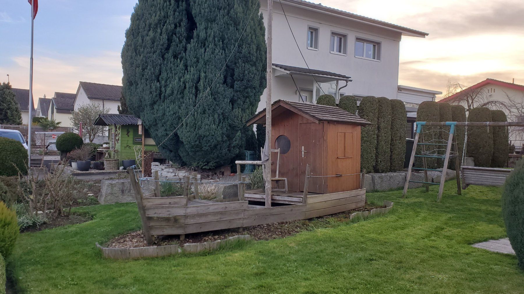Casette per bambini: Kinder Spielhaus Piratenschiff – Usato da Steinach venduto da Bagio 1