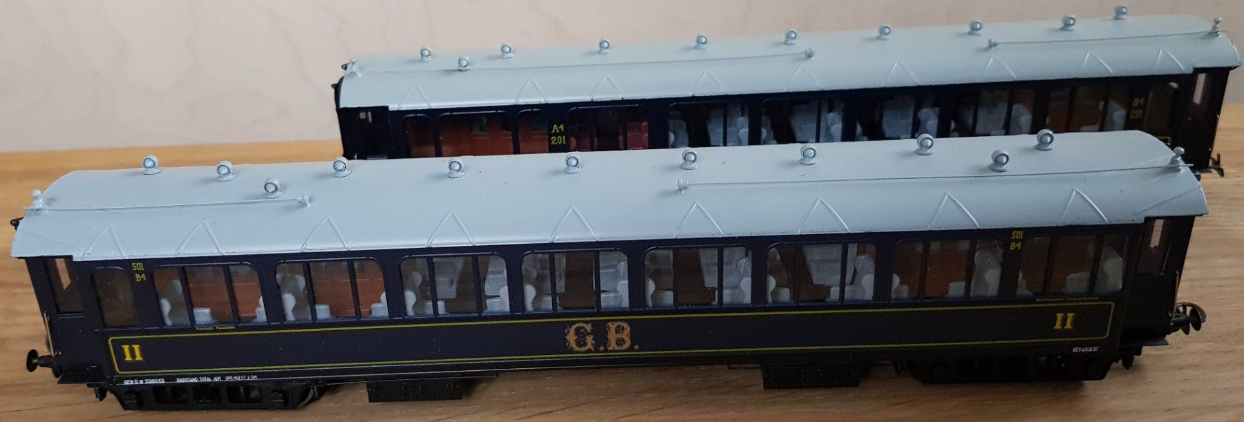 Fulgurex Modelleisenbahnen: Fulgurex 2087 coffret GB 4 voitures – Gebraucht aus La Sagne VD von aro_nnp2 3