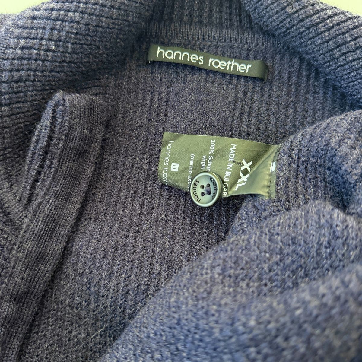 Hannes Roether Pulls & Sweat-shirts: HANNES ROETHER Men's Wool Cardigan – Neuf (Voir description) à Emmen par Nightingale_2022 5