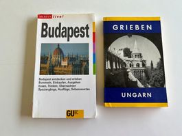 2 Reiseführer Budapest und Ungarn - Top Zustand