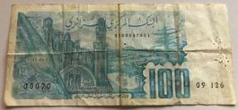 Algerien 100 Dinars 1982