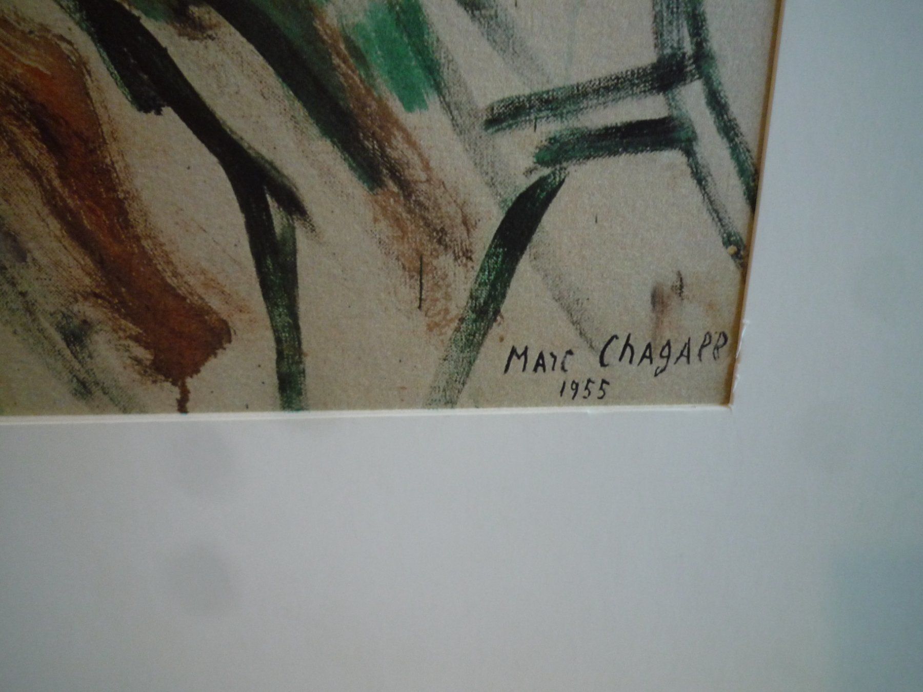 Foto & Immagini: Marc Chagall "das weisse Fenster", Kunstdruck 1955 – Usato da Egg b. Zürich venduto da MissMarple2 3