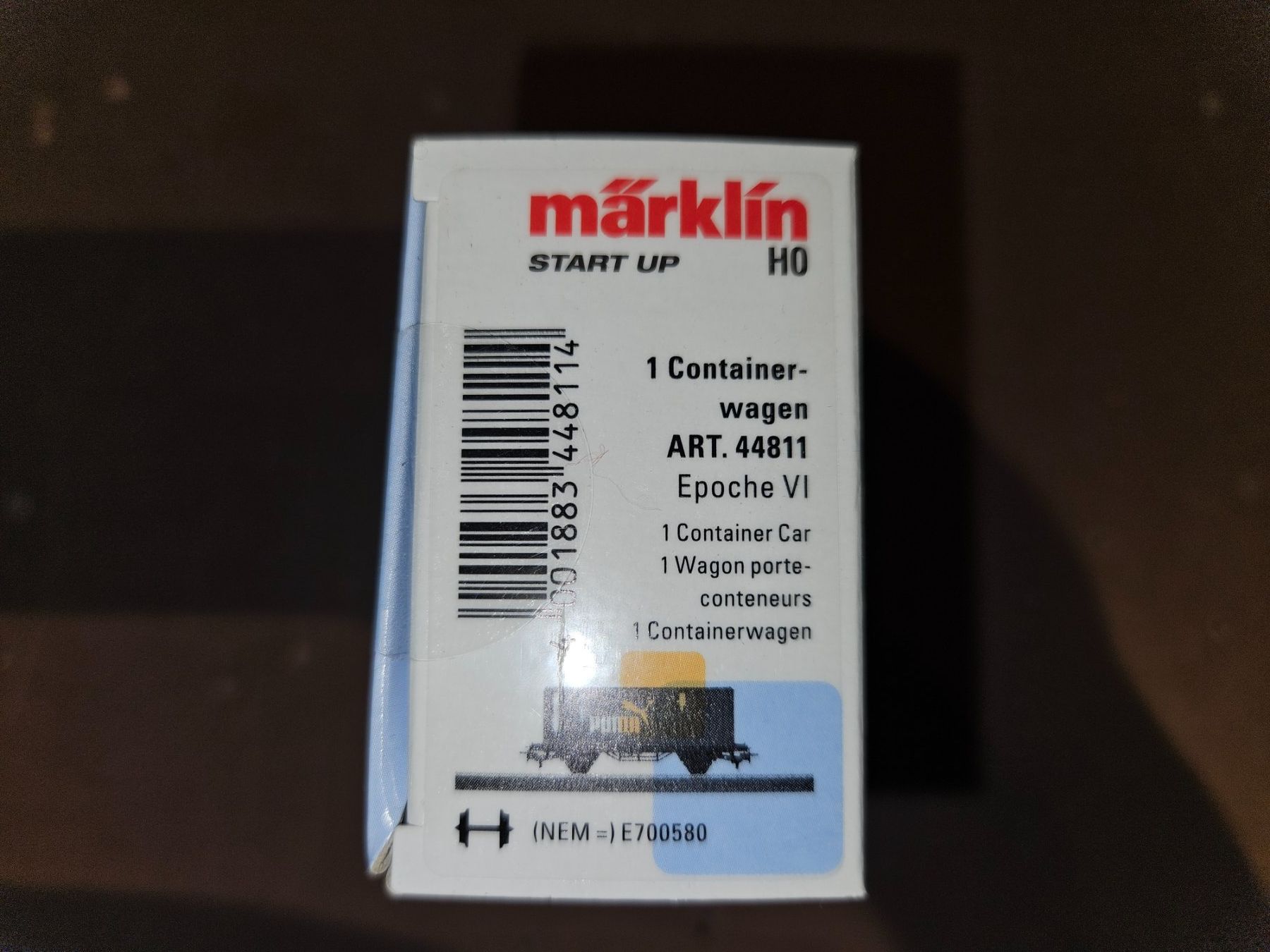 Märklin Modellini di ferrovie: Märklin 44811 Containerwagen mit OVP – Usato da Bern venduto da lukas90pilze 1