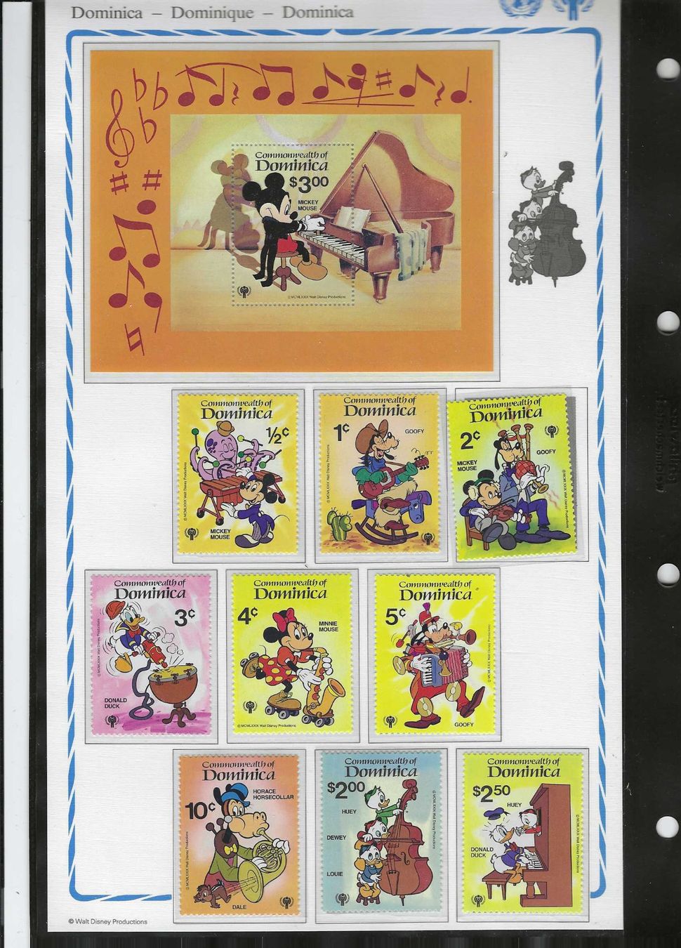 Alle Briefmarken: DOMINIICA 1979 ** COMIS – Neu (gemäss Beschreibung) aus Dintikon von bonita099