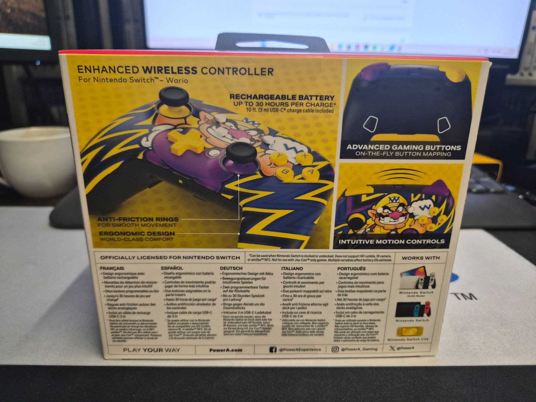 Controller: PowerA Wireless Controller Nintendo Switch Wario neu OVP – Nuovo e nell'imballaggio originale da Zürich venduto da Joselito0 1