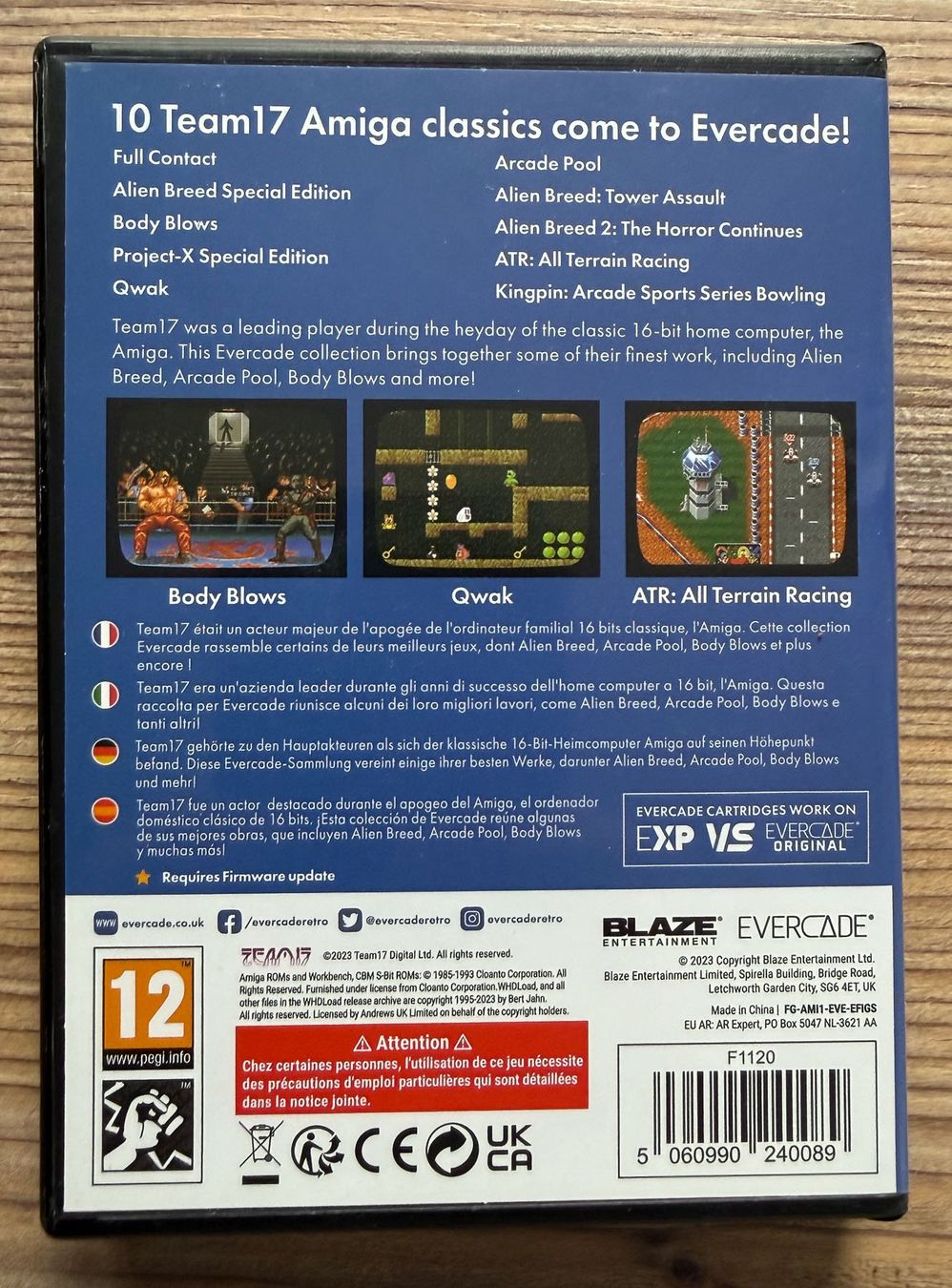 Evercade Giochi: Evercade Bundle: Team17, Bitmap Brothers 1+2, Duke Nukem – Usato da Zürich venduto da Yamirodvd 8