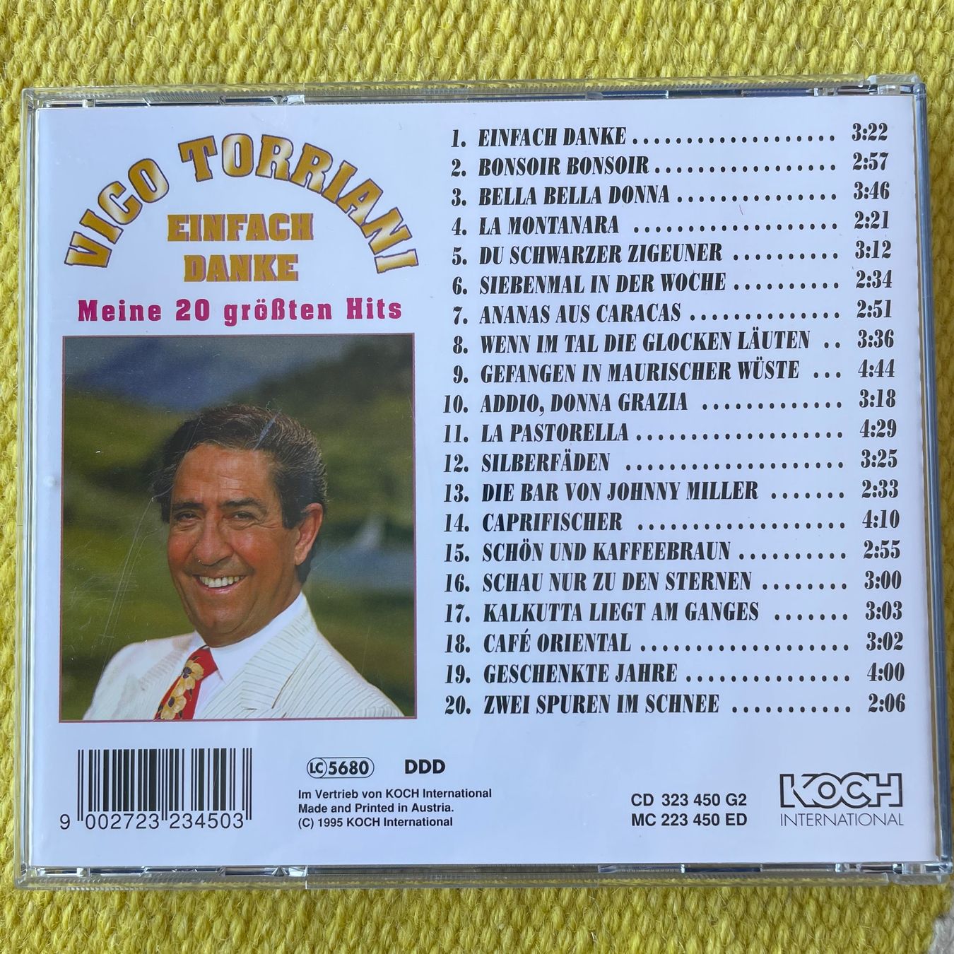 CD: VICO TORRIANI-MEINE 20SCHÖNSTEN LIEDER – Usato da Rorschacherberg venduto da CD-Roli 1