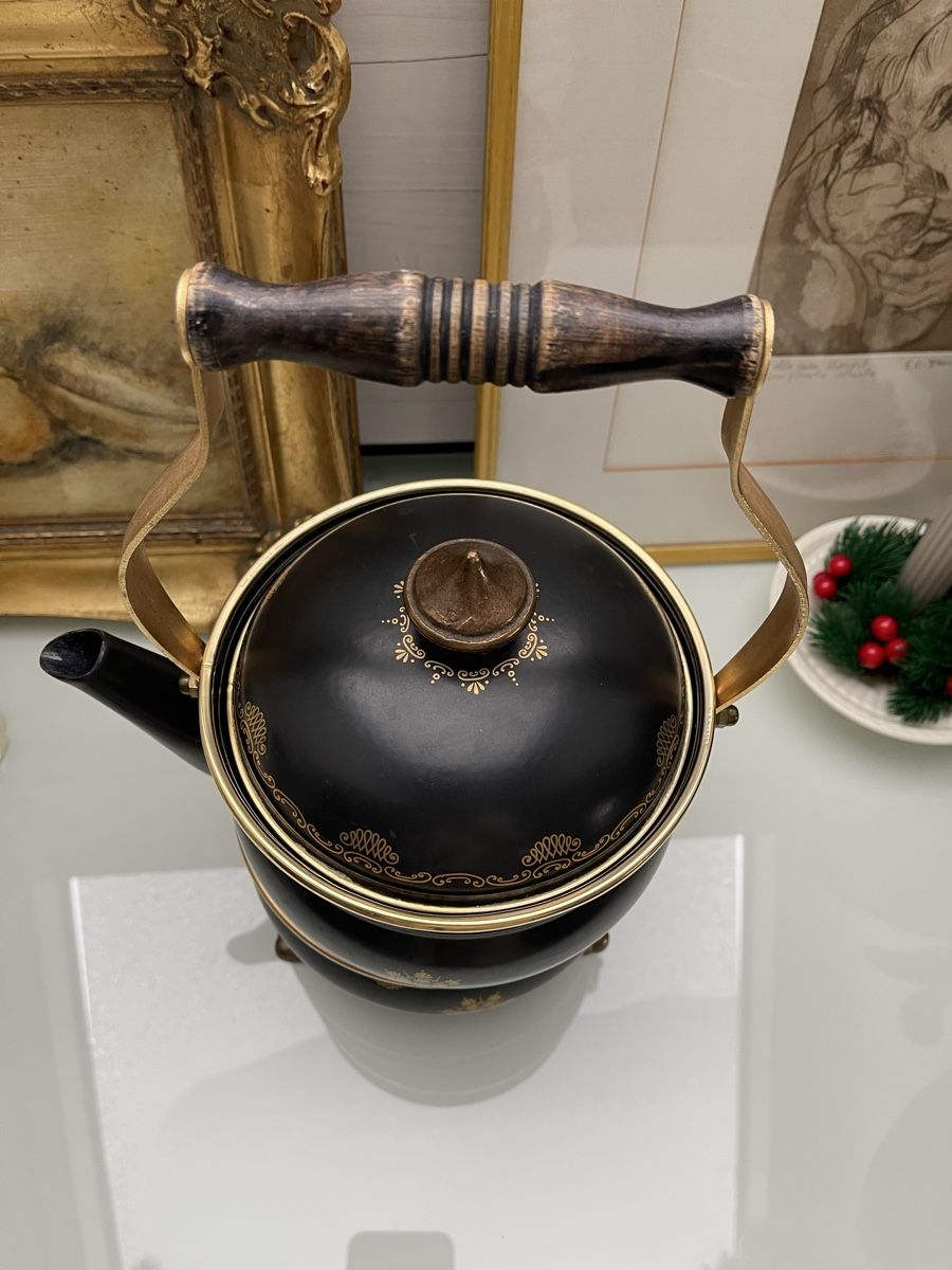 Teiere: Wunderschöner Vintage-Teekessel mit Stövchen  ASTA – Usato da Winkel venduto da Glamour-Style 2