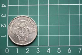 währung seychelles 5 rupees 1982