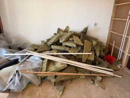 Ca. 5m² Mineralwolle / Dämmplatten 10 cm