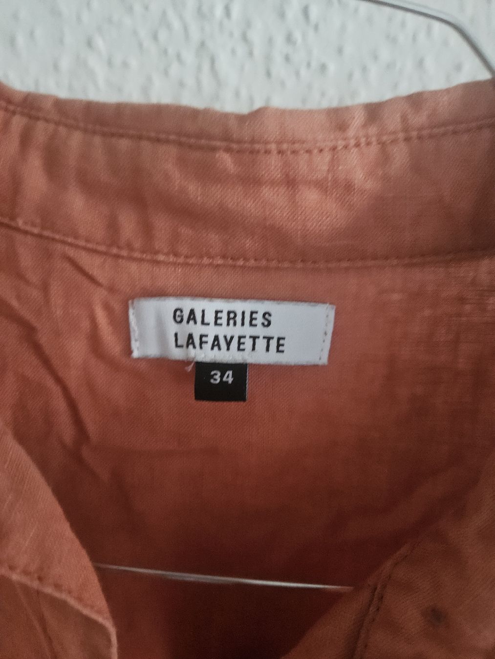 Camicette: Hemd 100% Leinen Galeries Lafayette XS – Usato da Zürich venduto da SarinaE 1