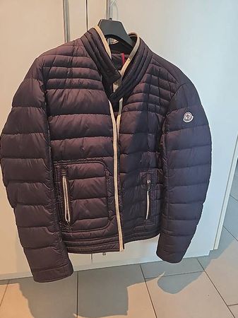 Moncler Daunenjacke Herren Gr. 2 / M  Dunkelblau