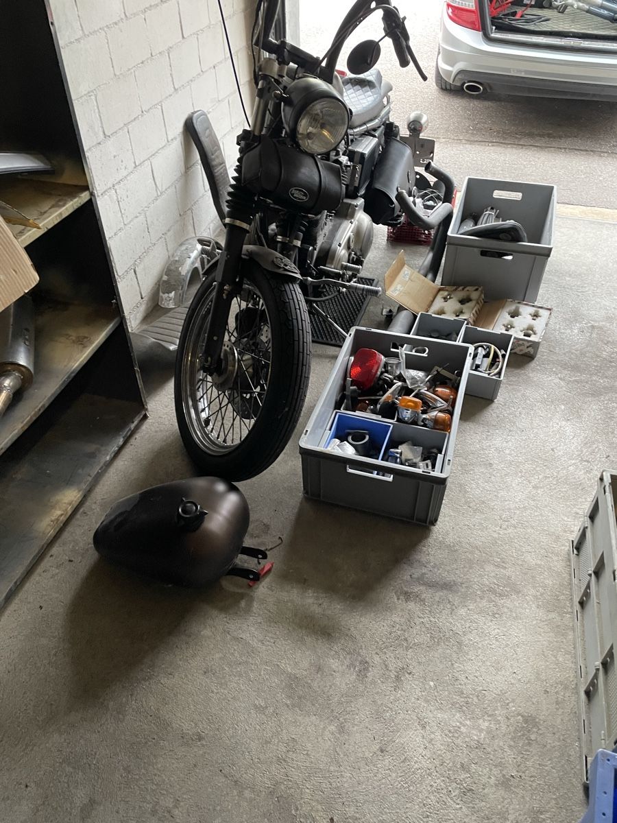 Harley-Davidson Chopper: Harley-Davidson XLH 1100  Jg. 87 – Usato da Safenwil venduto da bsa67 8
