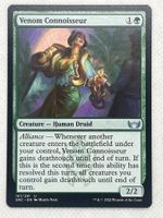 Venom Connoisseur - Magic Karte - Top Zustand, Rarität!