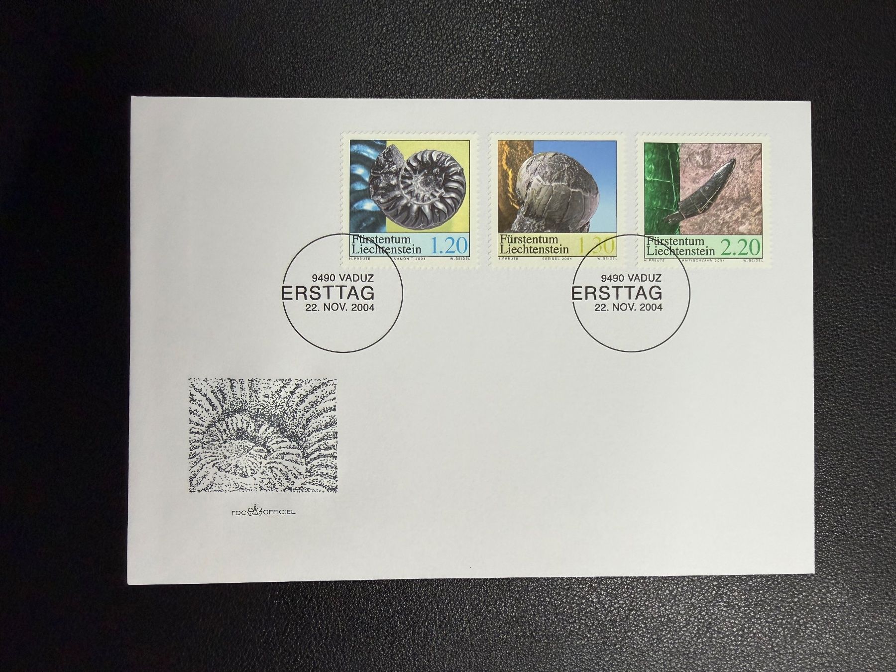Alle Briefmarken: Liechtenstein FDC 2004 – Gebraucht aus oberrüti von jeanmei