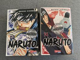 Naruto Massiv Band 2 & 14