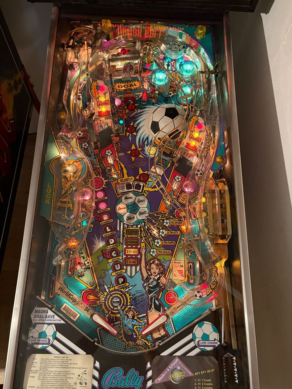 Flipper: Flipperkasten Bally WorldCup94 – Usato da Chur venduto da Goggo2 1