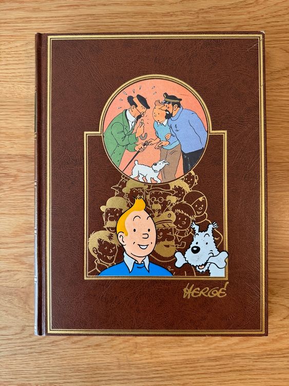 Sculpture Tintin Et L'avion Bonanza (L'affaire Tournesol) - Coffret Moulinsart 2012