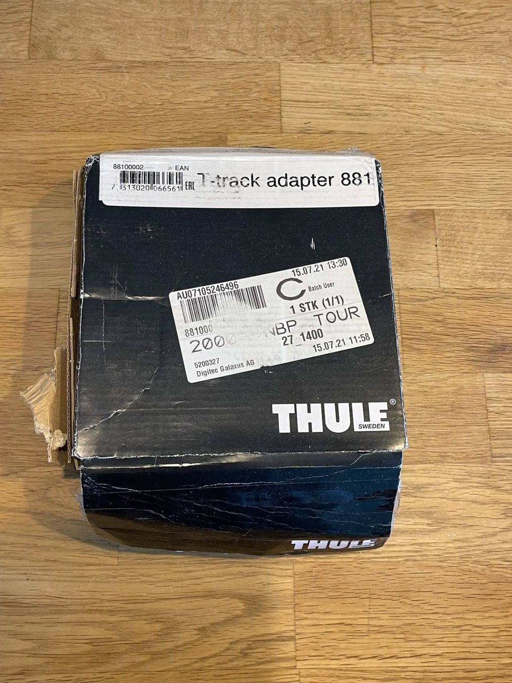 Thule Portapacchi: Thule T-track adapter 881 – Usato da Walchwil venduto da HabibiMo 2