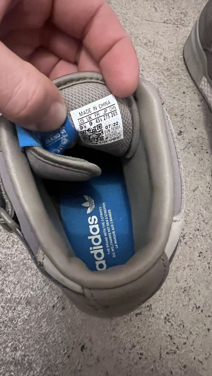 Adidas Herrenschuhe: Adidas Forum High Schuhe Grau Gr. 43 1/3 – Gebraucht aus Rotkreuz von perlengott 3