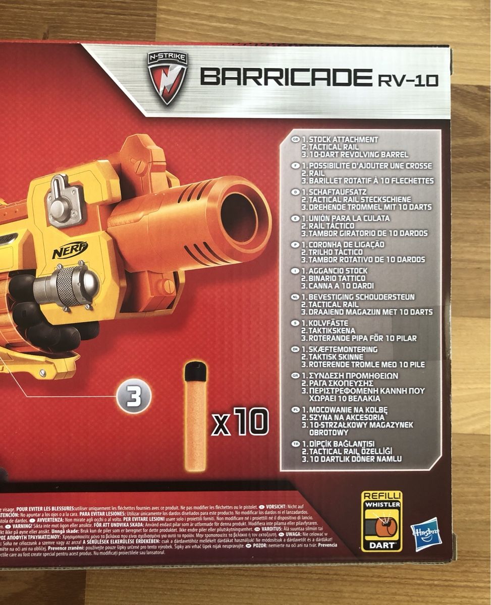 Nerf Spielzeuge: NERF N-Strike Barricade RV10 NEU & OVP – Neu und originalverpackt aus Unterseen von Wue411 4