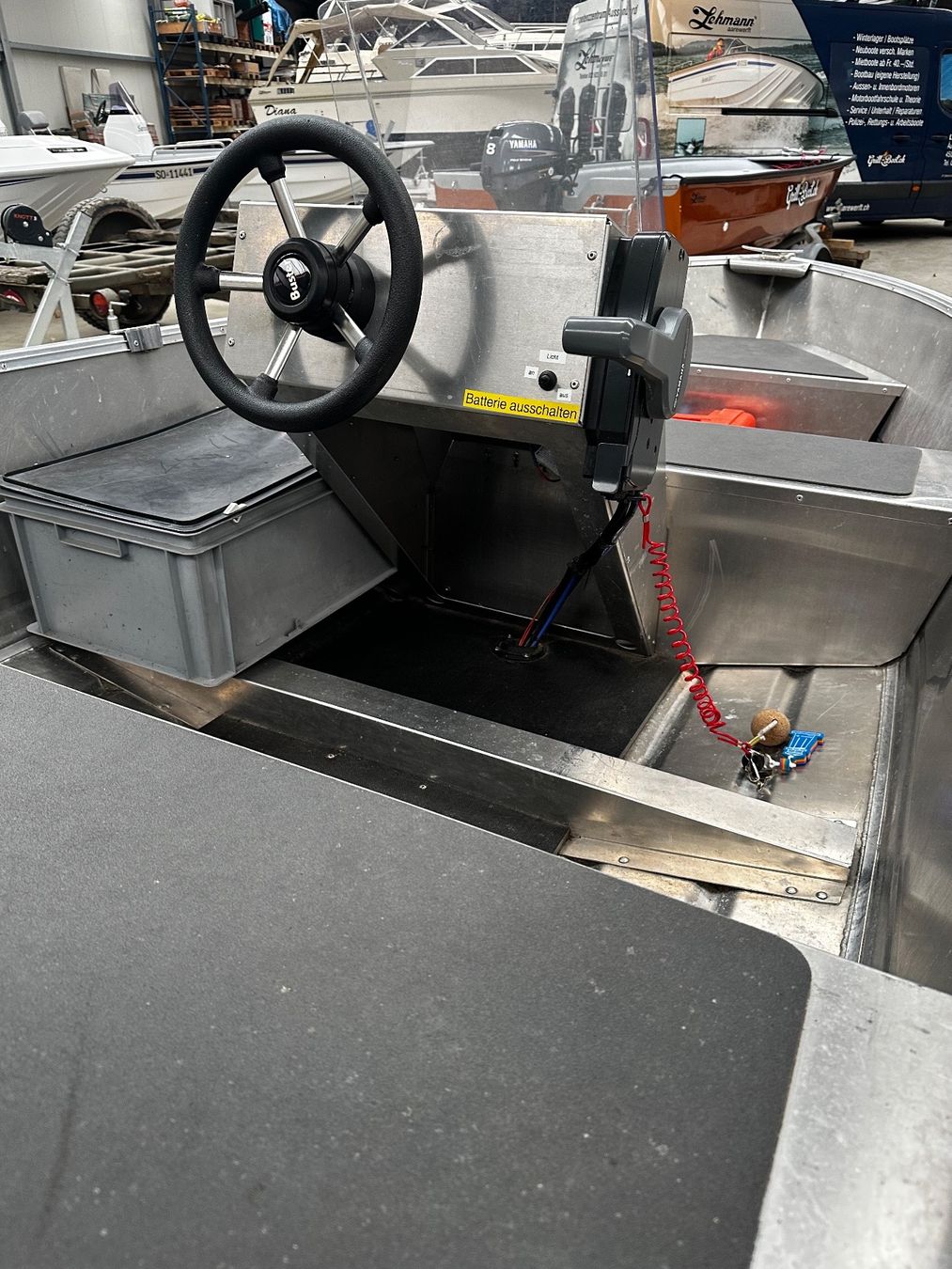Buster Barche: Buster Mini mit 8ps Yamaha E-Start – Usato da Solothurn venduto da Eduka72 4