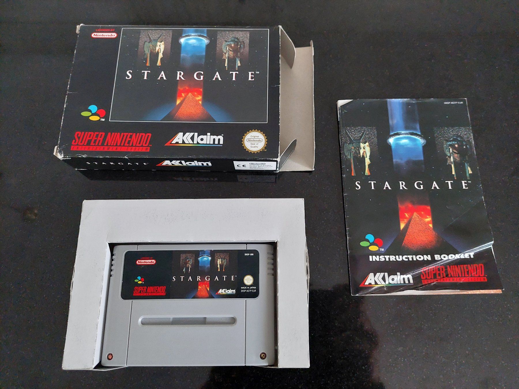 Nintendo Giochi: STARGATE (PAL) - SUPER NINTENDO – Usato da Spiegel b. Bern venduto da Natix 2