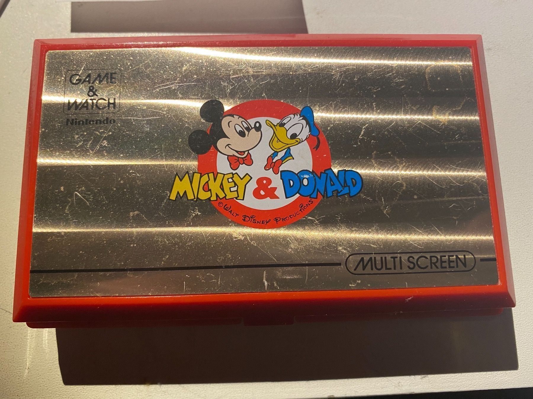 game&watch Console: Mickey & Donald Game Watch Nintendo – Usato da Lausanne venduto da sauvezretrogames 1