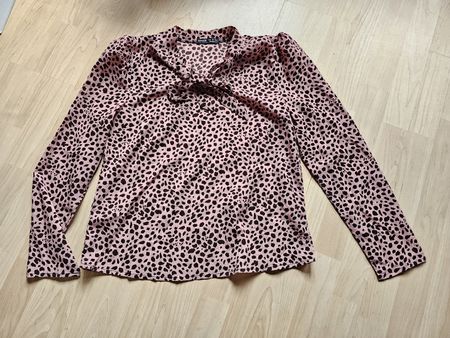 Leopardenbluse M