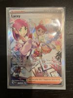 Pokemon TCG Supporter Lacey, NM, SIR Fullart, Stellar Crown