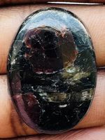 Cabochon L-5434 – Afrikanischer Granat Turmalin 32X23X5mm 49