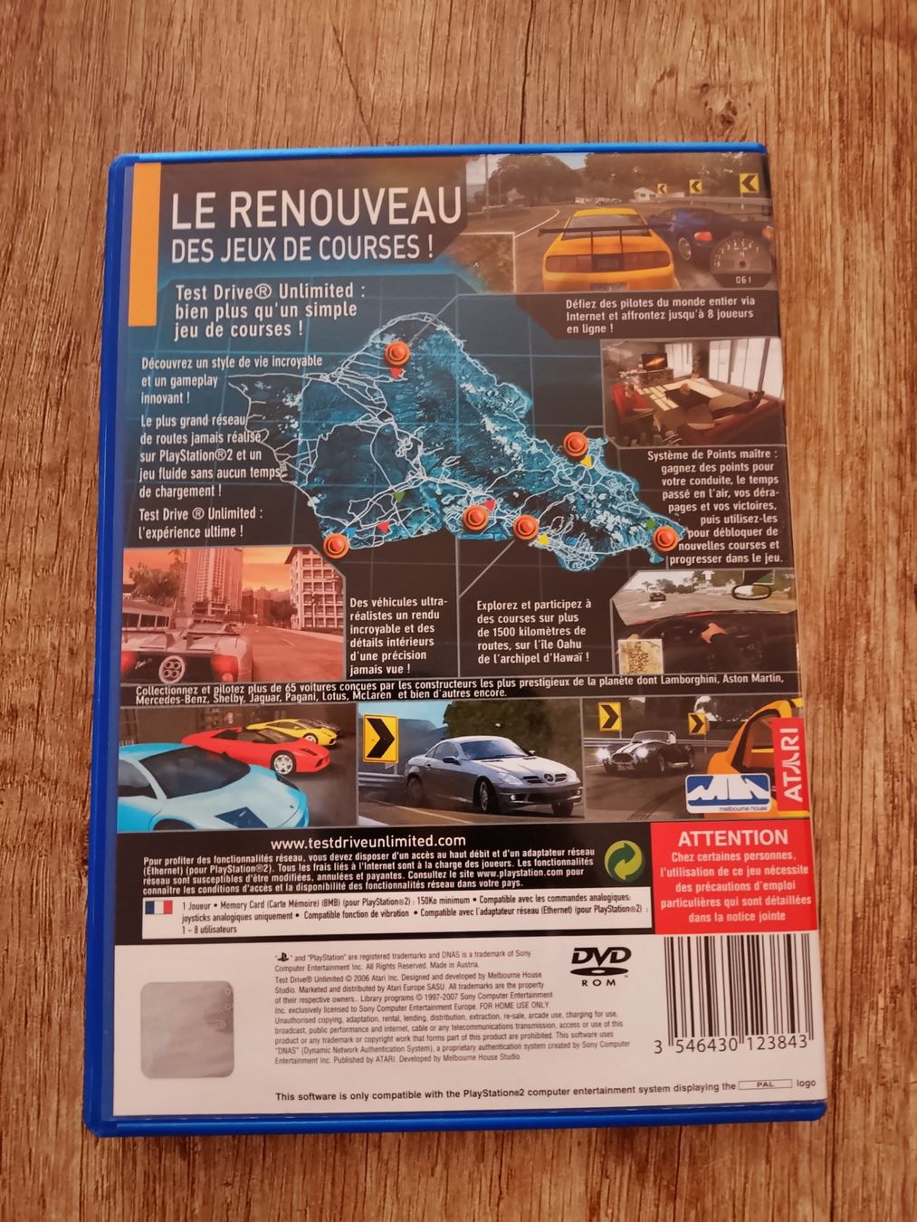 Jeux: Test Drive Unlimited PAL PS2 – D'occasion à Gland par Bas_phj6 2