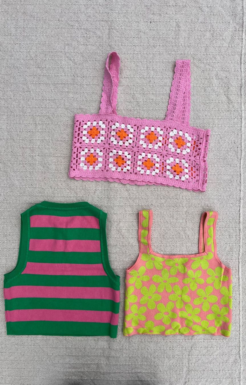 Kleiderpakete: 3 Sommer Tops (S) – Gebraucht aus Zürich von oli_l6ps