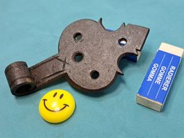 1 antikes Barock Tür Band, Schmiedeisen (LOT1576#TBS1)