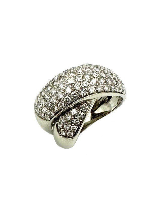 Anelli: Bague Bucherer Or Blanc 18K Et Diamants – Usato da Renens VD venduto da rom_v9jv 3