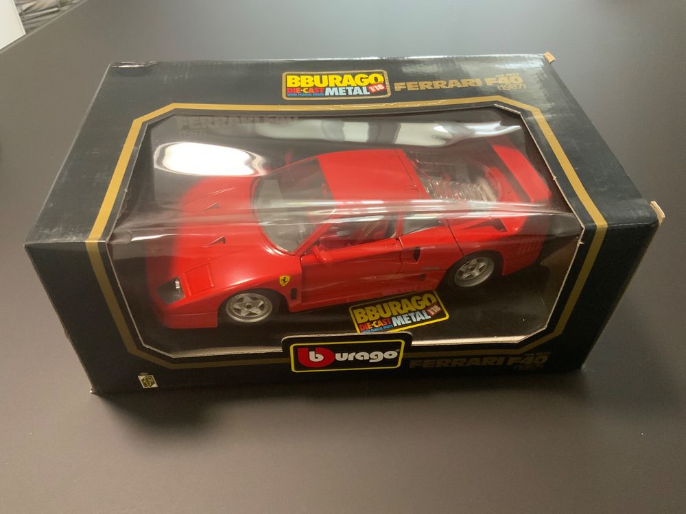 Maquette Revell Ferrari F40 Street Version 1/16 – 1987, Rouge, Neuve
