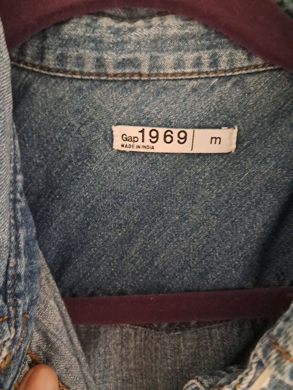 Gap Camicette: Chemise en jean - Gap Taille M – Nuovo (secondo la descrizione) da Aubonne venduto da erinrose 1