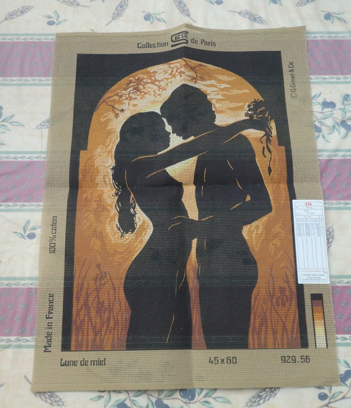 Tutte le decorazioni: Gobelin canevas neuf Lune de miel – Nuovo e nell'imballaggio originale da Troistorrents venduto da Marion70