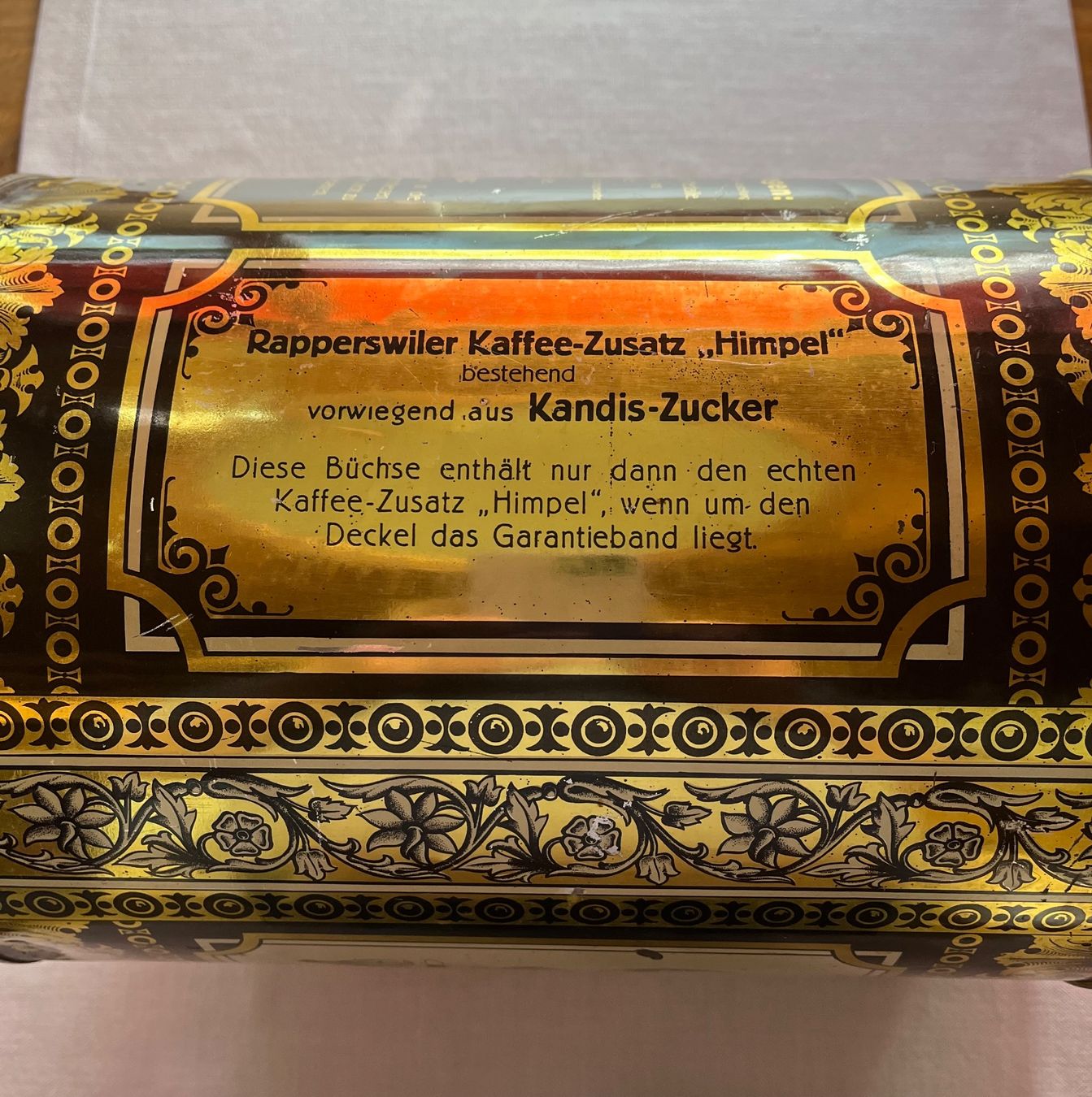 Contenitori & Simili: Antike Blechdose für Kaffe – Usato da Roggwil TG venduto da Jolivon63 2